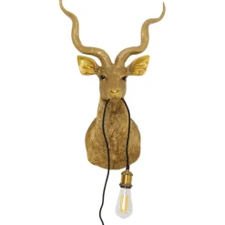 Applique Animal Goat doré 45x74cm