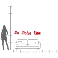 Applique La Dolce Vita 190cm