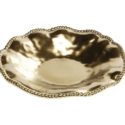 Assiette Bell doré Ø36cm