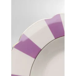 Assiette creuse Harlequin violet Ø23cm