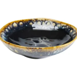 Assiette creuse Lio bleu nuit Ø20cm