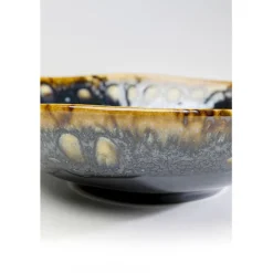Assiette creuse Lio bleu nuit Ø20cm
