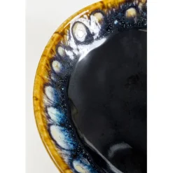 Assiette creuse Lio bleu nuit Ø20cm