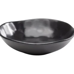 Assiette creuse Organic noire Ø22cm