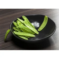 Assiette creuse Organic noire Ø22cm