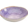 Assiette creuse Shirley violet Ø21cm