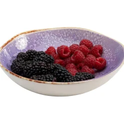 Assiette creuse Shirley violet Ø21cm