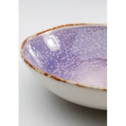 Assiette creuse Shirley violet Ø21cm