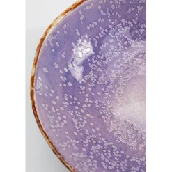 Assiette creuse Shirley violet Ø21cm