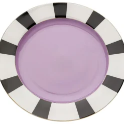 Assiette Harlequin violet Ø31cm