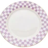 Assiette Harlequin violet Ø21cm