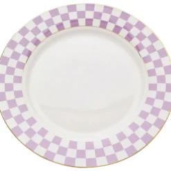 Assiette Harlequin violet Ø21cm