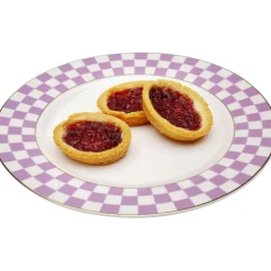 Assiette Harlequin violet Ø21cm