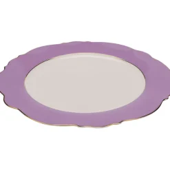 Assiette Harlequin violet Ø27cm