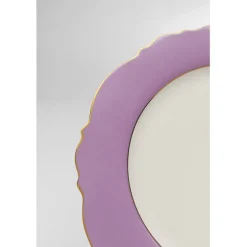 Assiette Harlequin violet Ø27cm