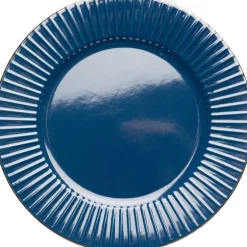 Assiette Muse bleu Ø27cm