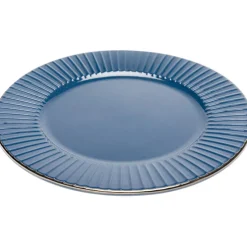 Assiette Muse bleu Ø27cm