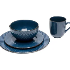 Assiette Muse bleu Ø27cm