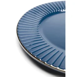 Assiette Muse bleu Ø20cm