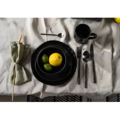 Assiette Organic noire Ø20cm