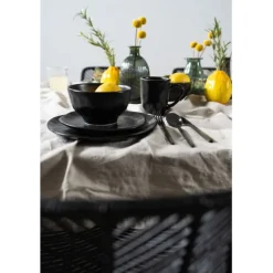 Assiette Organic noire Ø20cm