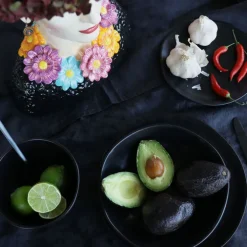 Assiette Organic noire Ø26cm