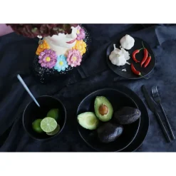 Assiette Organic noire Ø26cm