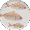 Assiette Poisson bleu Ø27cm assorties