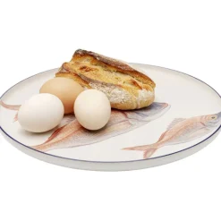Assiette Poisson bleu Ø27cm assorties