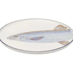 Assiette Poisson bleu Ø27cm assorties