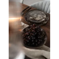 Assiette Savannah marron/gris Ø20