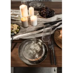 Assiette Savannah marron/gris Ø26cm