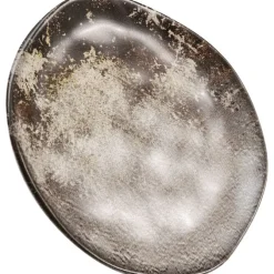 Assiette Savannah marron/gris Ø26cm