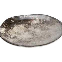 Assiette Savannah marron/gris Ø26cm