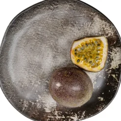 Assiette Savannah marron/gris Ø26cm
