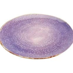 Assiette Shirley violet Ø21cm