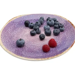 Assiette Shirley violet Ø21cm