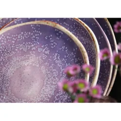 Assiette Shirley violet Ø26cm
