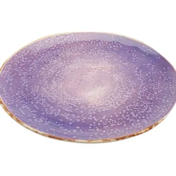 Assiette Shirley violet Ø26cm