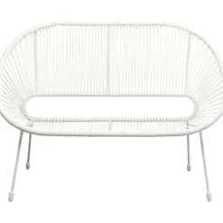 Banquette Acapulco Mono blanc