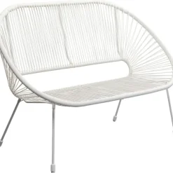 Banquette Acapulco Mono blanc