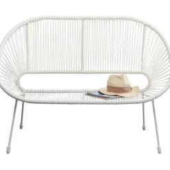 Banquette Acapulco Mono blanc