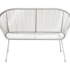 Banquette Acapulco Mono blanc