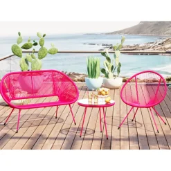 Banquette Acapulco Mono fuchsia