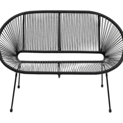 Banquette Acapulco Mono noir