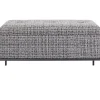 Banquette Buttons Storage noir-blanc PM
