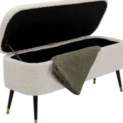 Banquette coffre Rico blanc