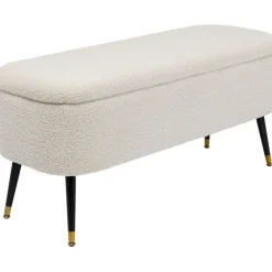 Banquette coffre Rico blanc