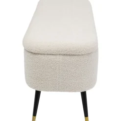Banquette coffre Rico blanc