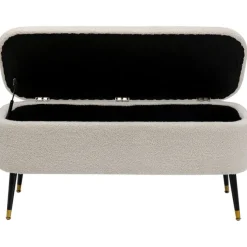 Banquette coffre Rico blanc